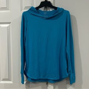 NWT Peach Nell Long Sleeve Top in Bright Blue